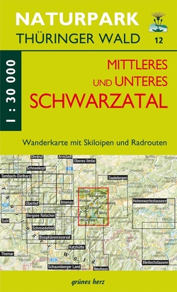 Wanderkaarte Mittleres/unteres Schwarzatal