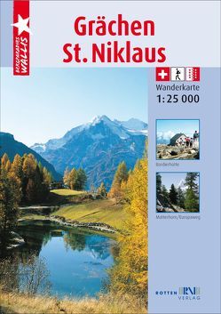 Wanderkarte Grächen – St. Niklaus