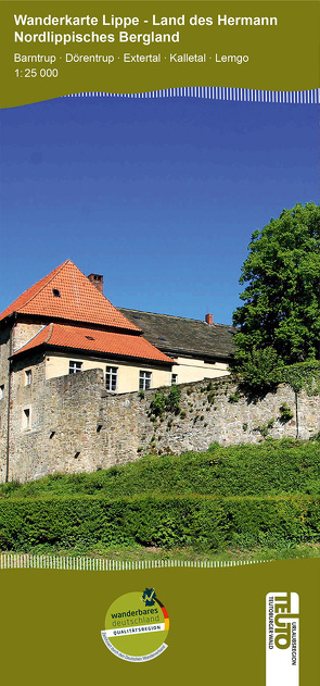 Wanderkarte Lippe: Land des Hermann – Nordlippisches Bergland