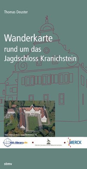 Wanderkarte rund um das Jagdschloss Kranichstein von Deuster,  Thomas
