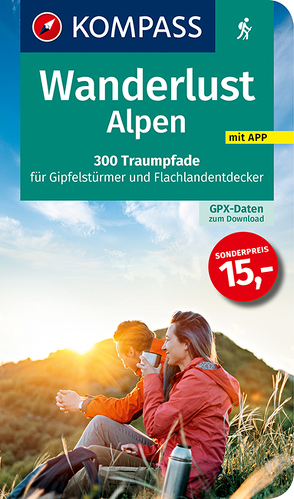 Wanderlust Alpen von KOMPASS-Karten GmbH