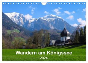 Wandern am Königssee (Wandkalender 2024 DIN A4 quer), CALVENDO Monatskalender von Vogel,  Carmen