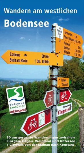 Wandern am westlichen Bodensee von Bichler,  Thomas