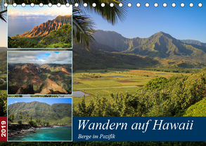 Wandern auf Hawaii – Berge im Pazifik (Tischkalender 2019 DIN A5 quer) von Krauss,  Florian
