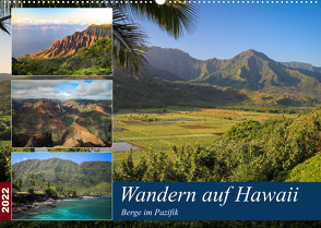 Wandern auf Hawaii – Berge im Pazifik (Wandkalender 2022 DIN A2 quer) von Krauss,  Florian