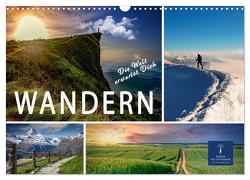 Wandern – die Welt erwartet Dich (Wandkalender 2024 DIN A3 quer), CALVENDO Monatskalender von Roder,  Peter