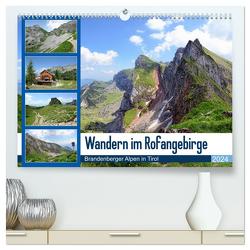 Wandern im Rofangebirge – Brandenberger Alpen in Tirol (hochwertiger Premium Wandkalender 2024 DIN A2 quer), Kunstdruck in Hochglanz von Frost,  Anja