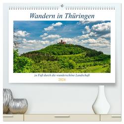 Wandern in Thüringen (hochwertiger Premium Wandkalender 2024 DIN A2 quer), Kunstdruck in Hochglanz von Stollmann,  Michael
