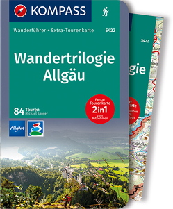 KOMPASS Wanderführer Wandertrilogie Allgäu von Sänger,  Michael