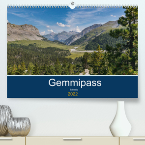 Wanderung über den Gemmipass (Premium, hochwertiger DIN A2 Wandkalender 2022, Kunstdruck in Hochglanz) von photography,  IAM