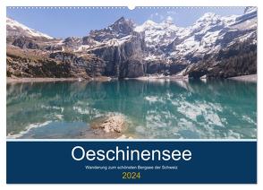 Wanderung zum Oeschinensee (Wandkalender 2024 DIN A2 quer), CALVENDO Monatskalender von photography,  IAM