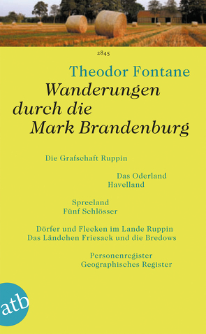 Wanderungen durch die Mark Brandenburg von Erler,  Gotthard, Fontane,  Theodor