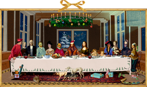Wandkalender – Das Weihnachtsmahl von Knappe,  Joachim