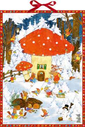 Wandkalender – Glückliche Weihnachtszeit von Kämpf,  Christian