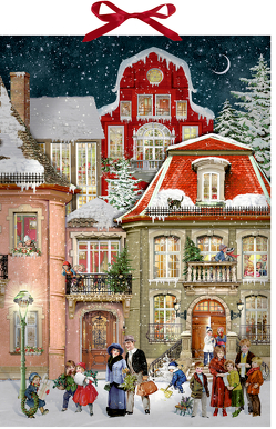 Wandkalender – In der Weihnachtsgasse von Behr,  Barbara