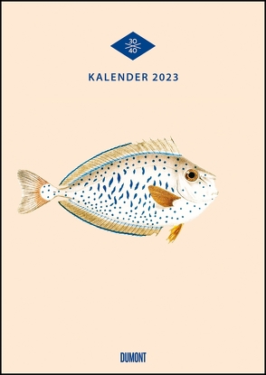 Wandkalender »Menagerie« 2023 – Historische Tier- und -Pflanzen-Zeichnungen modern interpretiert – Von 30×40 – 29,7 x 42 cm – Mit Spiralbindung