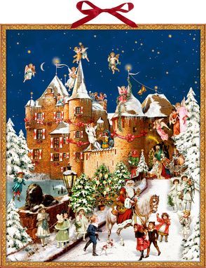 Wandkalender – Weihnacht auf der Burg von Behr,  Barbara