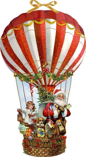 Wandkalender – Weihnachtsballon von Behr,  Barbara