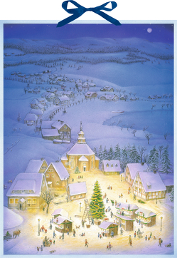Wandkalender – Weihnachtsdorf von Briswalter,  Maren