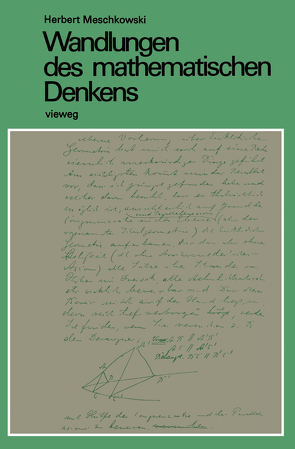 Wandlungen des mathematischen Denkens von Meschkowski,  Herbert