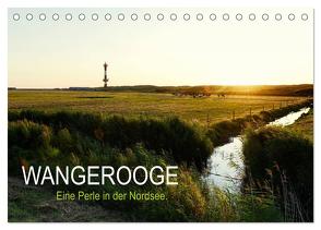 Wangerooge – Eine Perle in der Nordsee. (Tischkalender 2024 DIN A5 quer), CALVENDO Monatskalender von Mitchell,  Frank