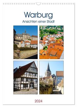 Warburg – Ansichten einer Stadt (Wandkalender 2024 DIN A3 hoch), CALVENDO Monatskalender von W. Lambrecht,  Markus