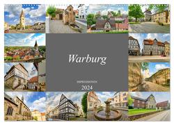 Warburg Impressionen (Wandkalender 2024 DIN A2 quer), CALVENDO Monatskalender von Meutzner,  Dirk