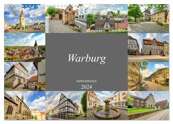 Warburg Impressionen (Wandkalender 2024 DIN A3 quer), CALVENDO Monatskalender von Meutzner,  Dirk