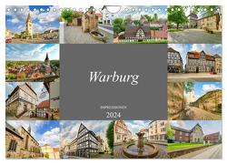 Warburg Impressionen (Wandkalender 2024 DIN A4 quer), CALVENDO Monatskalender von Meutzner,  Dirk