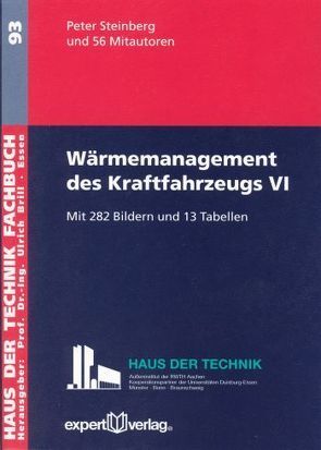 Wärmemanagement des Kraftfahrzeugs, VI von Steinberg,  Peter