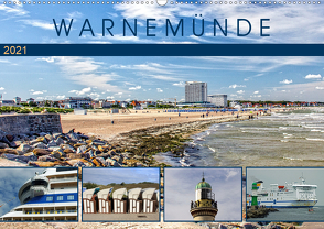 Warnemünde – Sehnsuchtsort an der Ostsee (Wandkalender 2021 DIN A2 quer) von Felix,  Holger