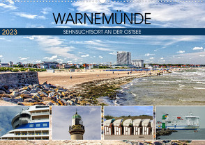 Warnemünde – Sehnsuchtsort an der Ostsee (Wandkalender 2023 DIN A2 quer) von Felix,  Holger