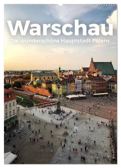 Warschau – Die wunderschöne Hauptstadt Polens. (Wandkalender 2024 DIN A2 hoch), CALVENDO Monatskalender von Scott,  M.