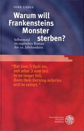 Warum will Frankensteins Monster sterben? von Lange,  Dirk