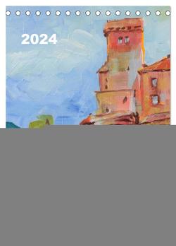 Was die Südpfalz so besonders macht (Tischkalender 2024 DIN A5 hoch), CALVENDO Monatskalender von Felix,  Uschi