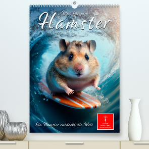 Was für ein Hamster (hochwertiger Premium Wandkalender 2024 DIN A2 hoch), Kunstdruck in Hochglanz von Roder,  Peter