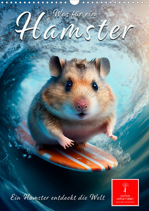 Was für ein Hamster (Wandkalender 2024 DIN A3 hoch), CALVENDO Monatskalender von Roder,  Peter