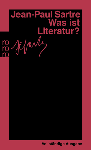 Was ist Literatur? von König,  Traugott, Sartre,  Jean-Paul