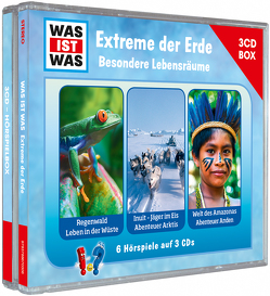 WAS IST WAS 3-CD Hörspielbox. Extreme der Erde. Besondere Lebensräume von Tessloff Verlag