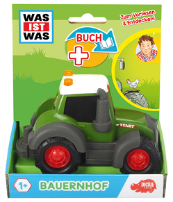 WAS IST WAS Dickie Toys Bauernhof. Set (Fahrzeug + Buch)