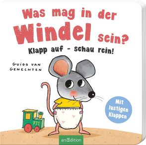 Was mag in der Windel sein? Klapp auf – schau rein! von van Genechten,  Guido