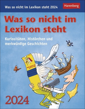 Was so nicht im Lexikon steht Tagesabreißkalender 2024 von Joachim Heimannsberg