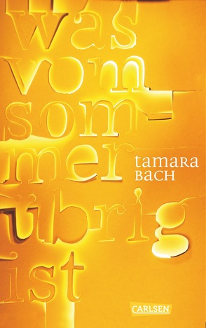 was vom Sommer übrig ist von Bach,  Tamara