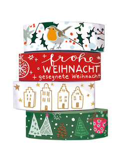 Washi Tapes Weihnachtsgrüße von Stahl,  Anna-Katharina