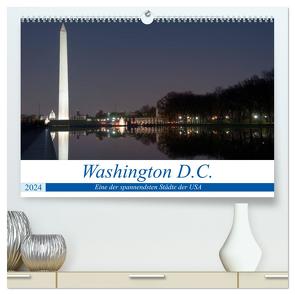 Washington D.C. (hochwertiger Premium Wandkalender 2024 DIN A2 quer), Kunstdruck in Hochglanz von Enders,  Borg