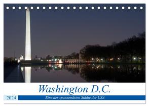 Washington D.C. (Tischkalender 2024 DIN A5 quer), CALVENDO Monatskalender von Enders,  Borg