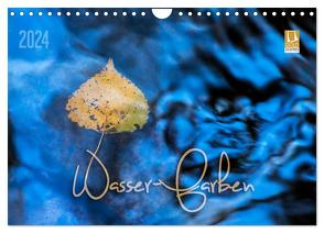 Wasser-Farben (Wandkalender 2024 DIN A4 quer), CALVENDO Monatskalender von Odermatt,  Heike