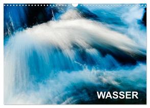 Wasser (Wandkalender 2024 DIN A3 quer), CALVENDO Monatskalender von aguja,  aguja