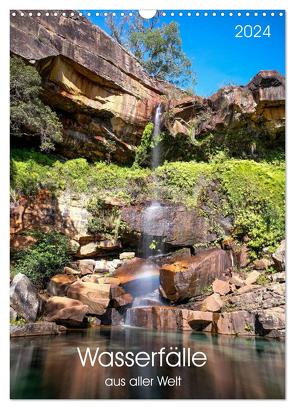 Wasserfälle aus aller Welt (Wandkalender 2024 DIN A3 hoch), CALVENDO Monatskalender von Fink,  Christina