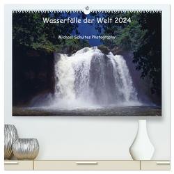 Wasserfälle der Welt 2024 (hochwertiger Premium Wandkalender 2024 DIN A2 quer), Kunstdruck in Hochglanz von Schultes,  Michael